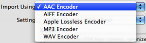 iTunes lossless